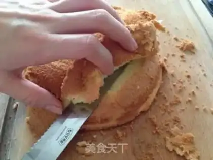 Make Rolling sugar cake step 17