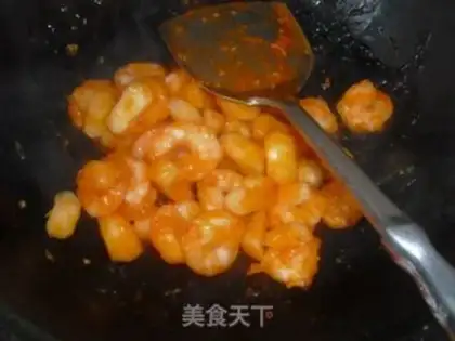 Make Cheese and shrimp step 5