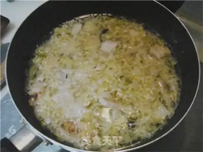 Make Sour pork stew step 9