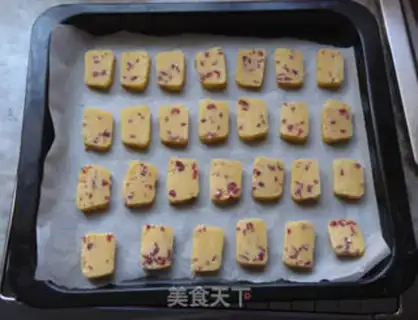 Make Cranberry cookies step 5