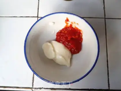 Make Simple Osaka burning step 4