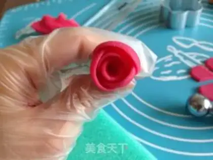 Make Rolling sugar cake step 32