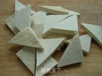 Make Cracked tofu step 1
