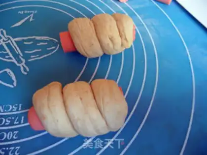 Make Boot hot dog bread step 5