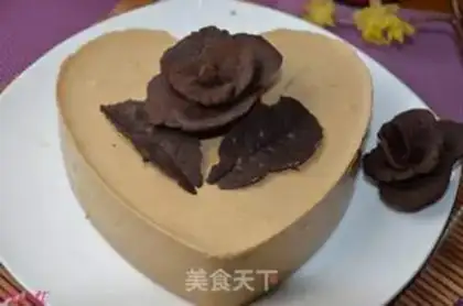 Make Coffee mousse cake step 10