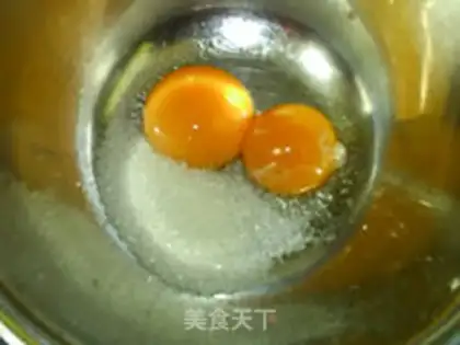 Make Pistol-fruit cake step 1