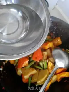 Make Pumpkin stew potatoes step 8