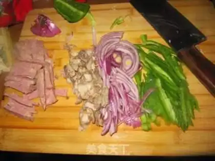 Make Ham pizza step 0