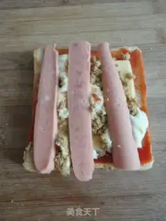 Make A grilled sandwich step 4