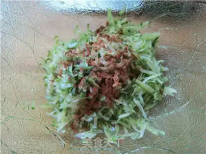 Make radish green bean bean step 0