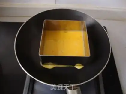 Make A heart sandwich step 1