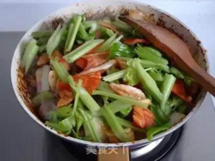 Make Chongqing Chicken Man step 11