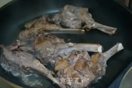 Make Red-dried lamb chops step 1