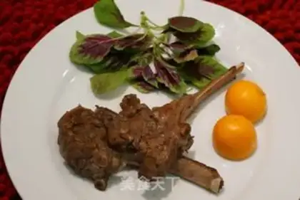 Make Red-dried lamb chops step 2