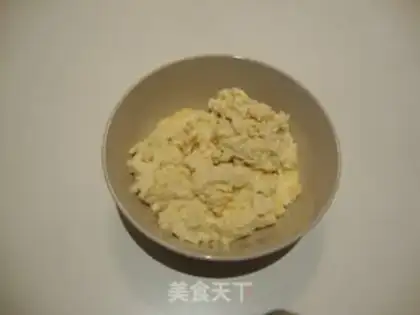 Make Shrimp tofu step 1