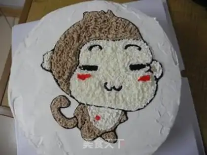 Make Monkey cake step 9