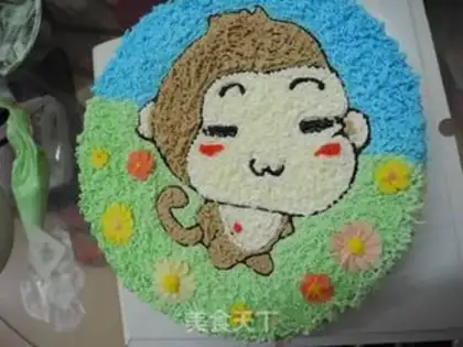 Make Monkey cake step 11