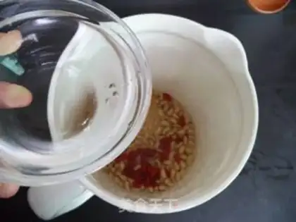 Make Feeding rice soy step 4