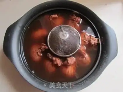 Make Five spicy tea eggs step 7