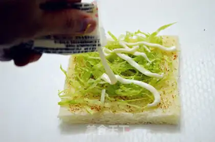Make All the ham sandwiches step 8