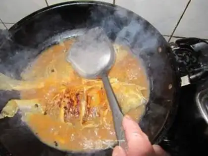 Make Eggs and pickles step 17