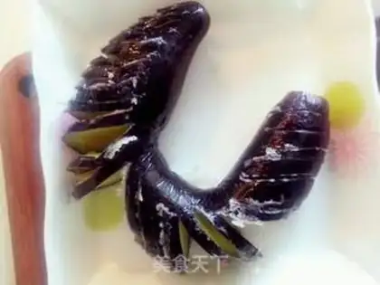 Make A regular eggplant step 2