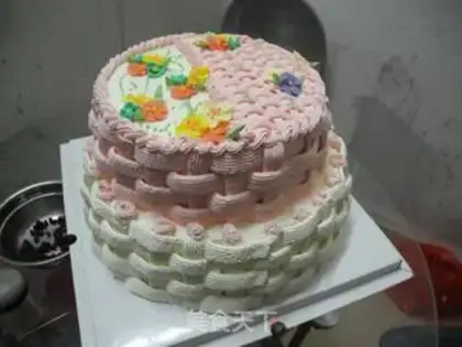 Make Basketcake step 5