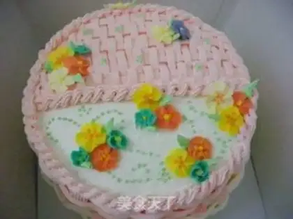 Make Basketcake step 6