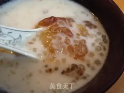 Make Peach glue milk Simillo step 2