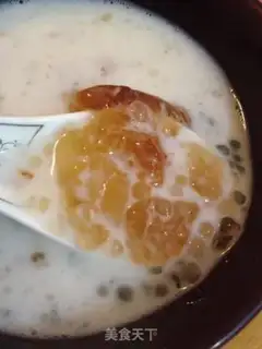 Make Peach glue milk Simillo step 3