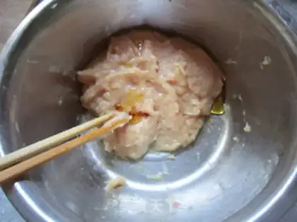 Make Pumpkin chicken meatball soup step 9