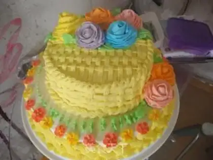 Make Basketcake step 11