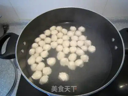 Make Pumpkin chicken meatball soup step 11