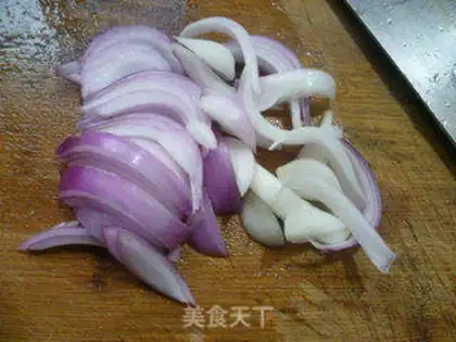 Make Pepper onions, fried onions step 4
