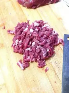Make Cream pepper beef step 1