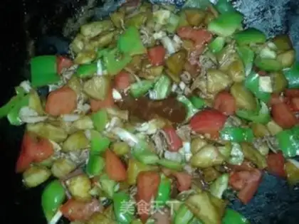 Make Meatloaf and eggplant step 9