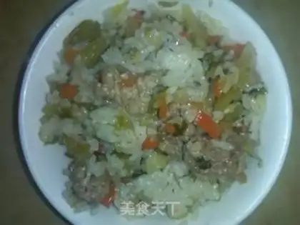 Make Sour sauce, fried rice step 14