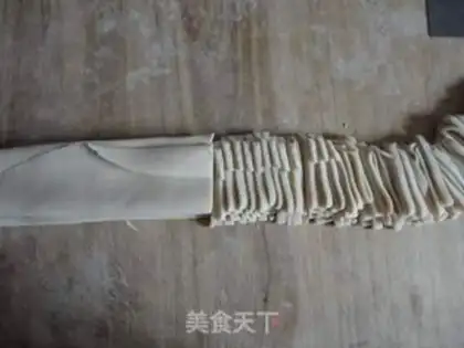 Make Egghand noodles step 6