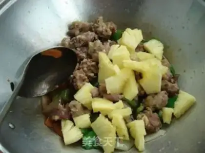 Make Old pineapple meat step 10