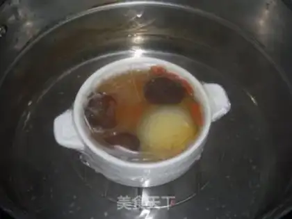 Make Fungus and egg soup step 4