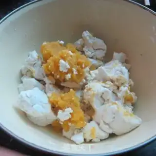 Make Sesame melon rice cake step 4