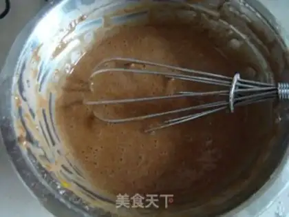 Make Chocolate Madeleine step 2