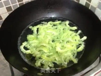 Make A cold, bitter melon step 2