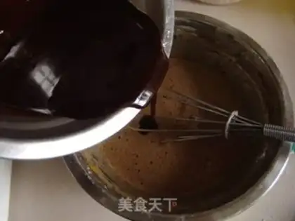 Make Chocolate Madeleine step 4