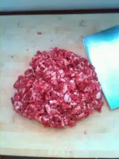 Make Celery beef dumplings step 7