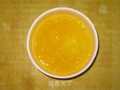 Make Apricot eggs step 1