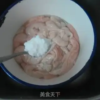 Make Pig intestine step 2
