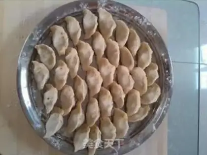 Make Celery beef dumplings step 14