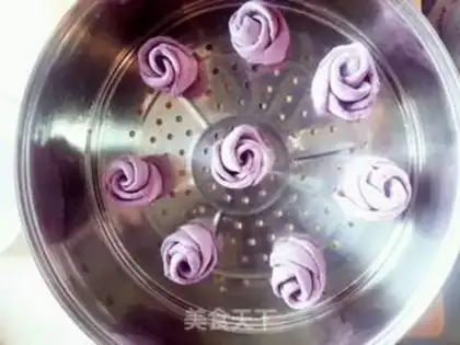Make Potato roses step 12