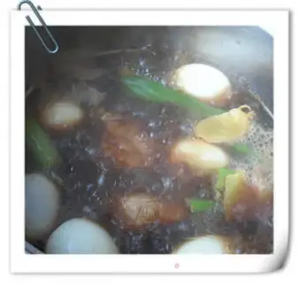 Make Soy sauce and halogenated eggs step 5